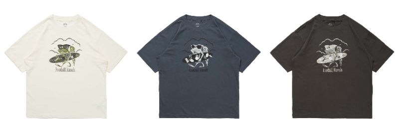 BORDERLESS S/S TEE RIBBIT RIDE