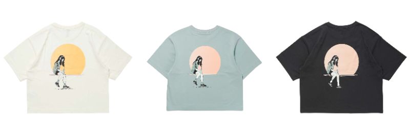アニメ グラフィック サマーTシャツ