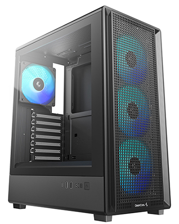自作 ゲーミングPC DEEP COOLケース RGB仕様 🆕新製品🆕 ARGBファン4基