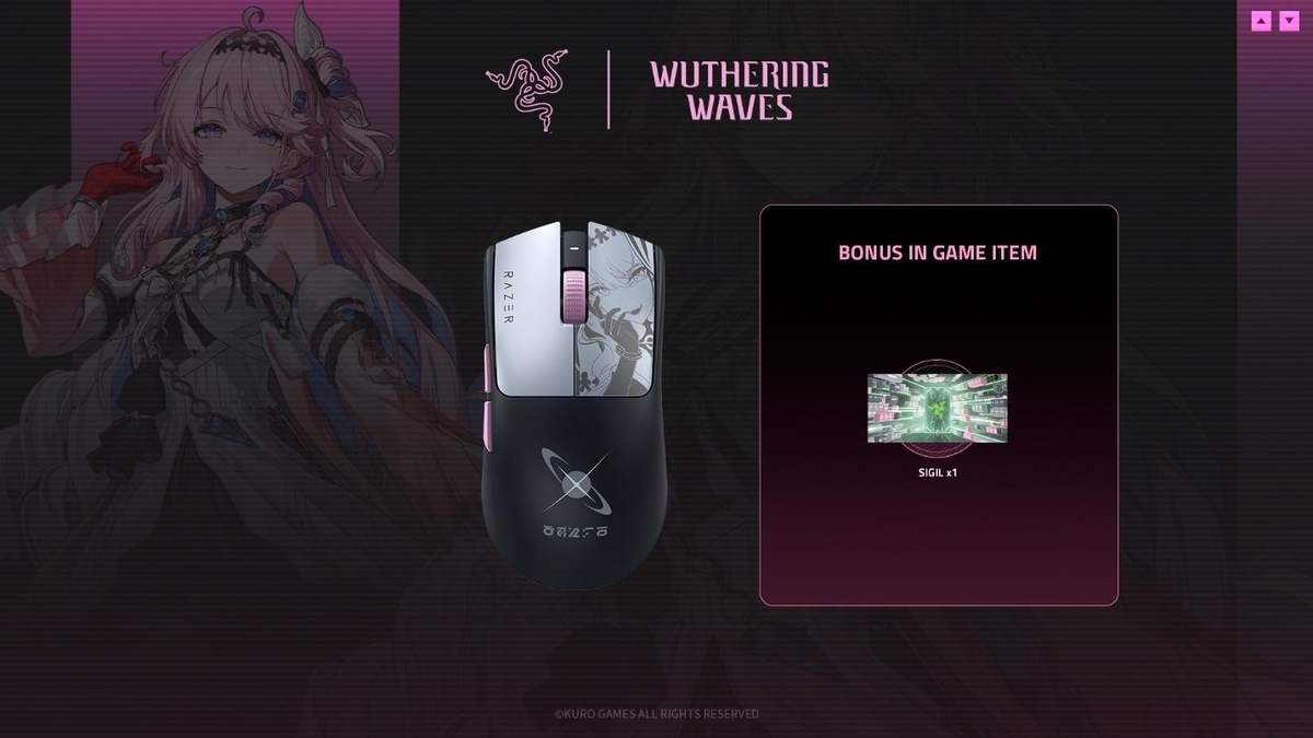 鳴潮×Razer初コラボ！ダーニャ仕様デバイス全4種の特徴・価格・限定