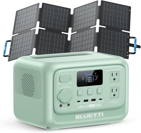 AORA 30 V2 ＋ BLUETTI SORA 60W ソーラーパネル