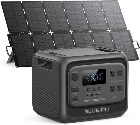 AORA 300 ＋ BLUETTI SORA 500W ソーラーパネル