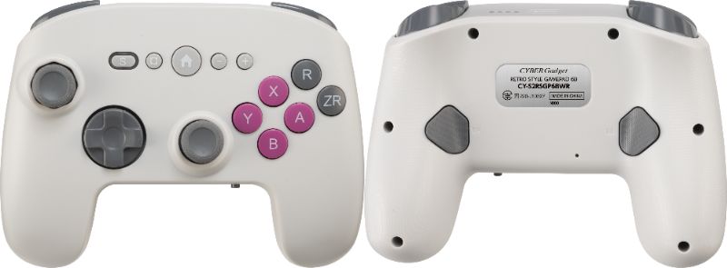 レトロスタイルゲームパッド6B 無線タイプ