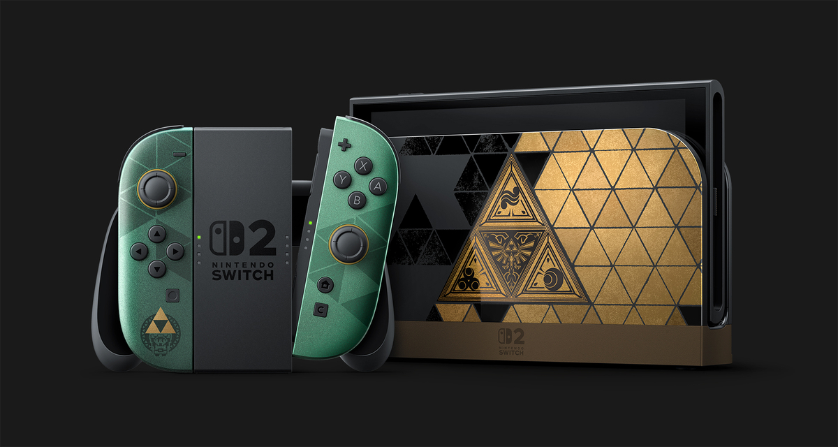 特別デザイン Nintendo Switch 本体 ゼルダ40周年】Nintendo Switch 2特別デザインが10月29日発売！限定