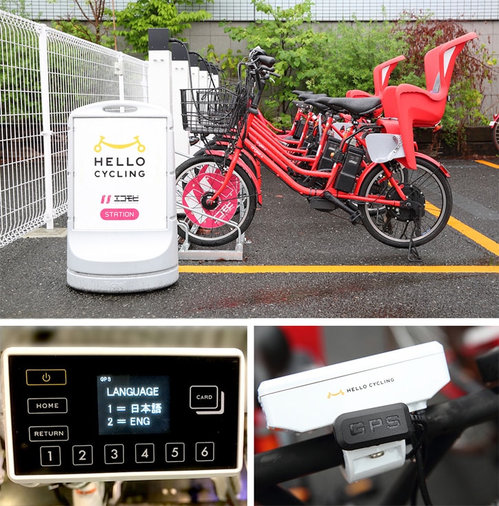 シェアサイクル「HELLO CYCLING」