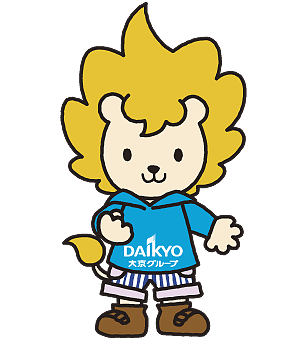 大京グループのキャラクター「ダイちゃん」