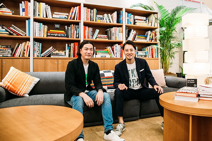 WeWorkについて対談した高橋氏と吉村氏