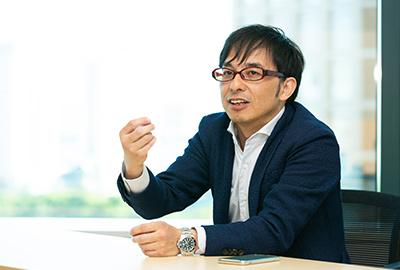 SPALOについて語る小市氏