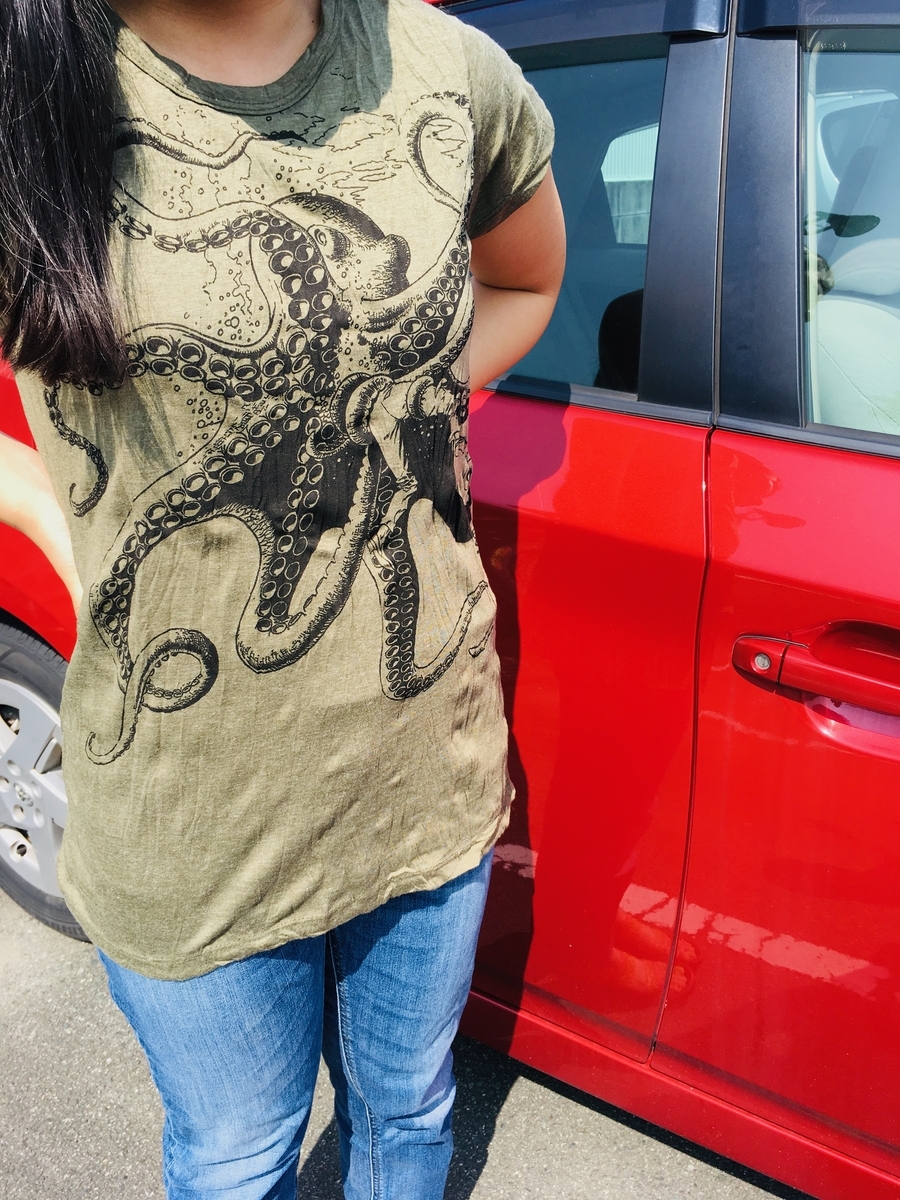 蛸Tシャツ