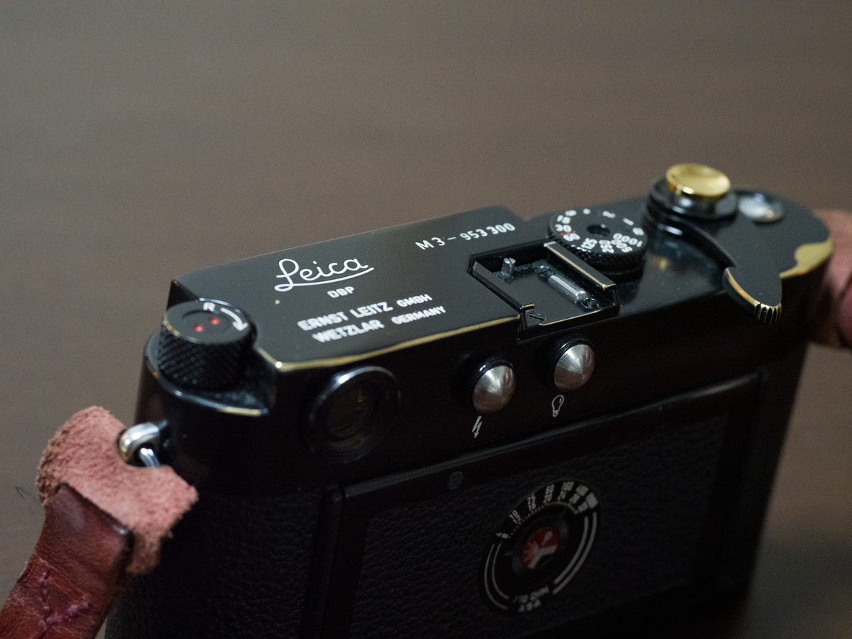 Leica M3 Black Re:Paint AGING. - atelier:mitsuba
