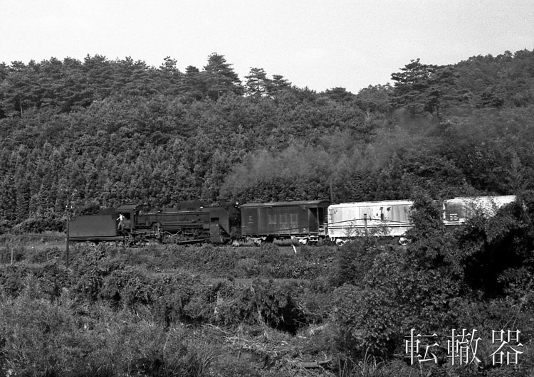美祢線の白列車 - 転轍器