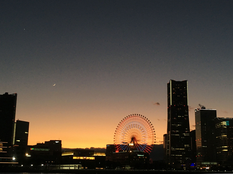 [みなとみらい][クルーズ][サンセット][夜景][ヨコハマ グランド イン]