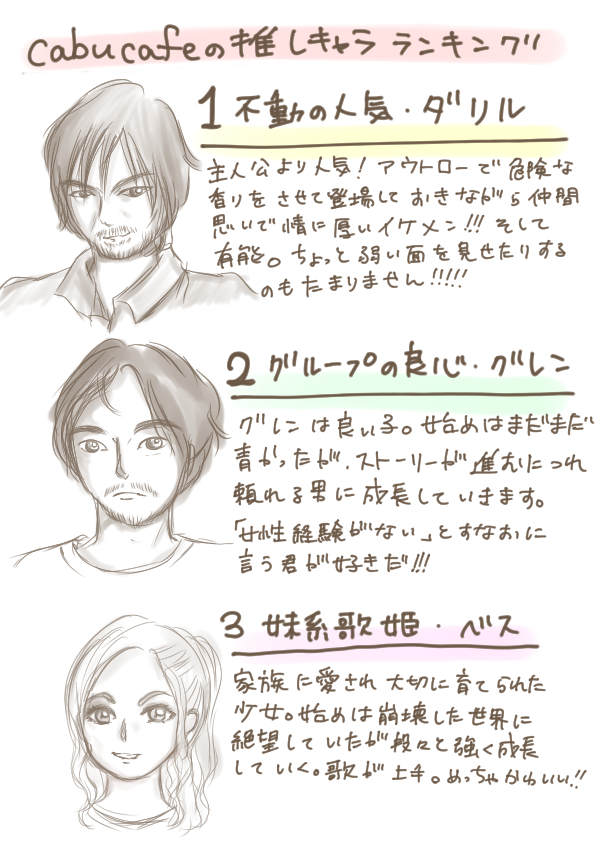 ネタバレなし ウォーキング デッドにハマりすぎたのでオススメさせて下さい おすすめポイント 好きなキャラ しおぽぽ育児絵日記