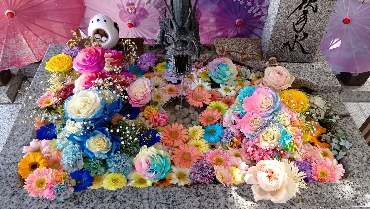 札幌諏訪神社　花詣