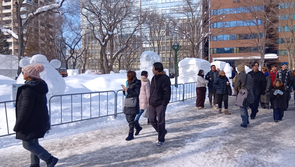 小雪像