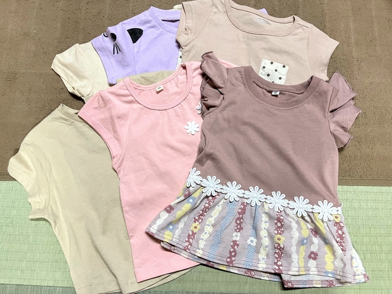 幼稚園の入園準備で買い揃えたもの 半袖トップス(西松屋)