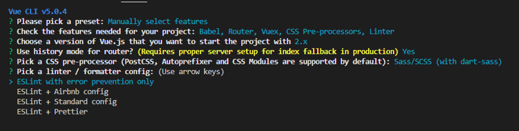 Pick a linter / formatter config