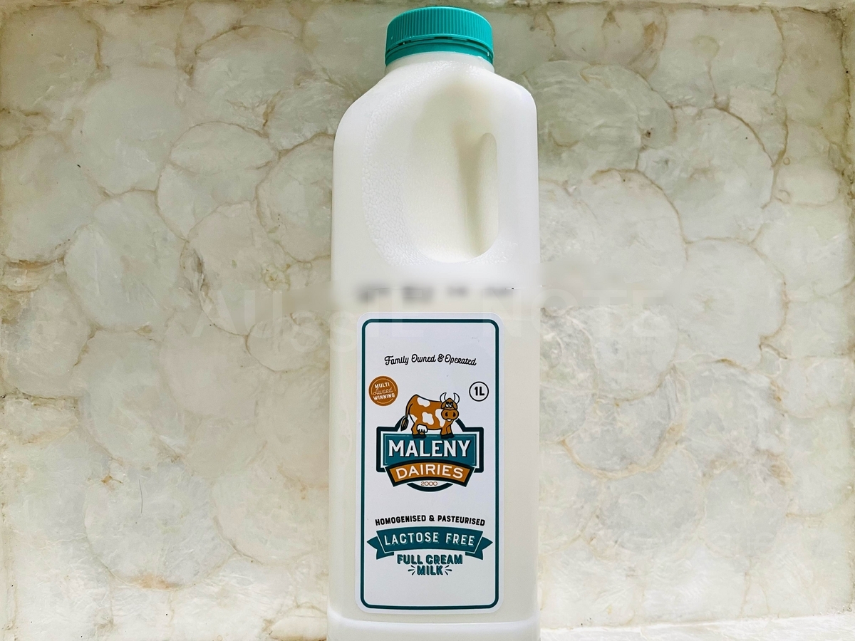 MALENY DIARIESのフルクリームミルクを飲んでみた。 オーストラリア暮らし オーストラリア生活 ブリスベン暮らし ブロスベン生活