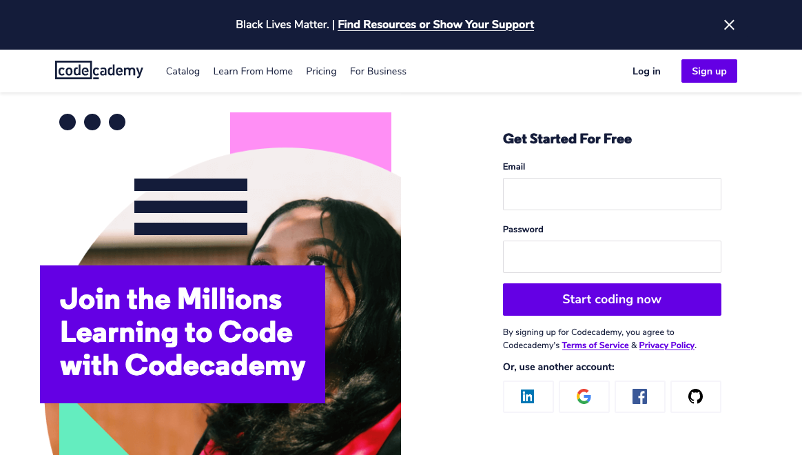 無料でJavaScriptが学べるcodecademy