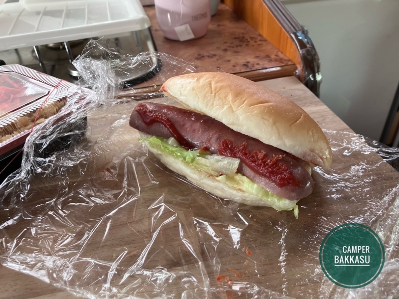 鹿肉のハンバーガー