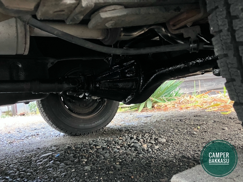 プロペラシャフトとデフの繋ぎ目