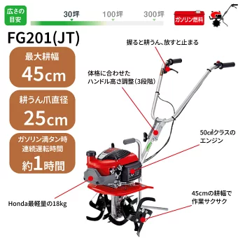 ホンダ 耕運機 プチな FG201 4945943203261