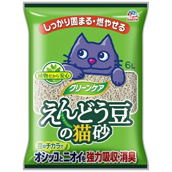 えんどう豆の猫砂 6L 4994527898508