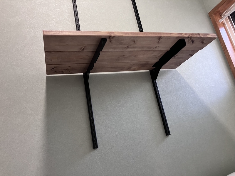 完成した棚の全体像2