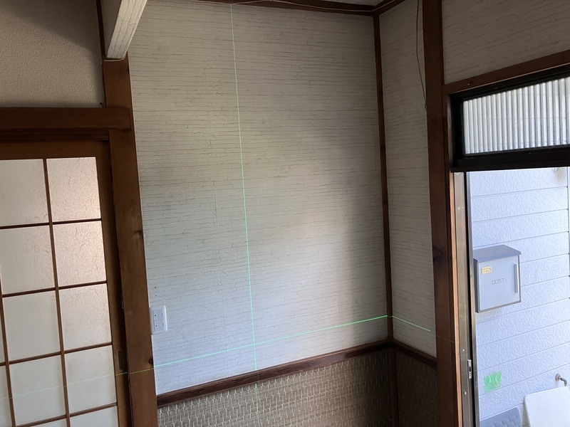 玄関の壁面