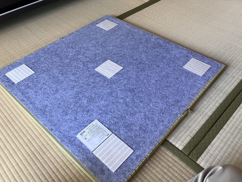 裏面の滑り止め加工
