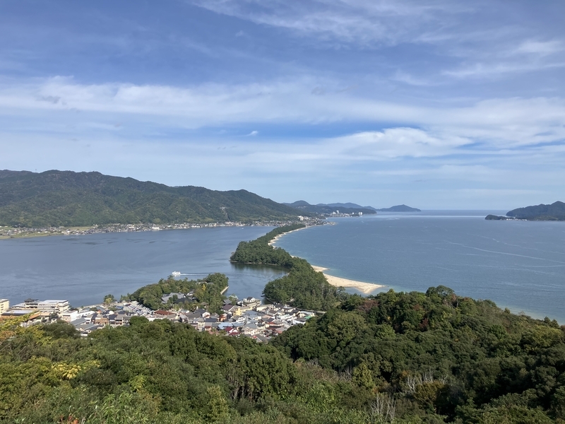 天橋立の綺麗な風景