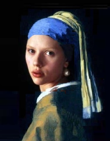 フランス 少女 人物画 オフィスで本を読む少女の姿。フランス派の絵画。19世紀 個人蔵