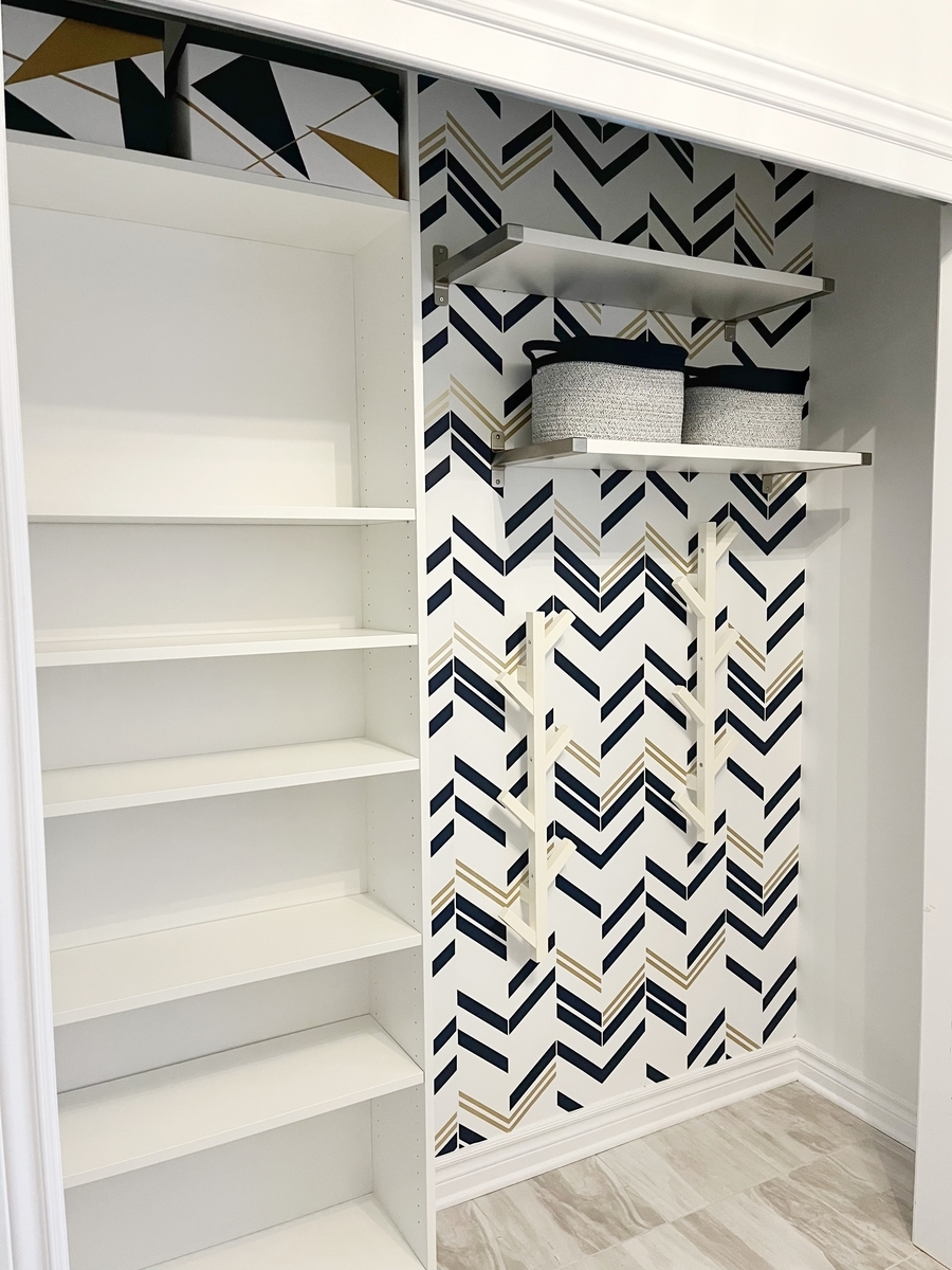 クローゼット Before After カナダでいろいろつくる