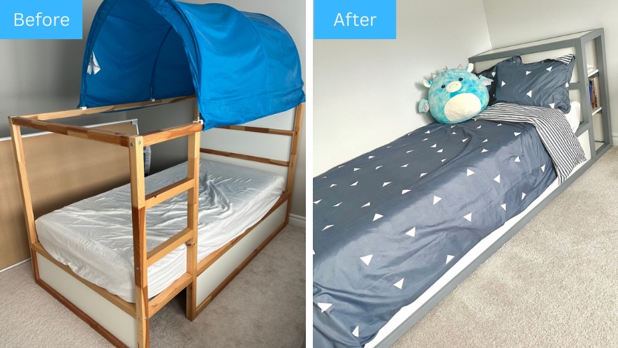 kura　改造 IKEAのベッドを改造する - カナダでいろいろつくる