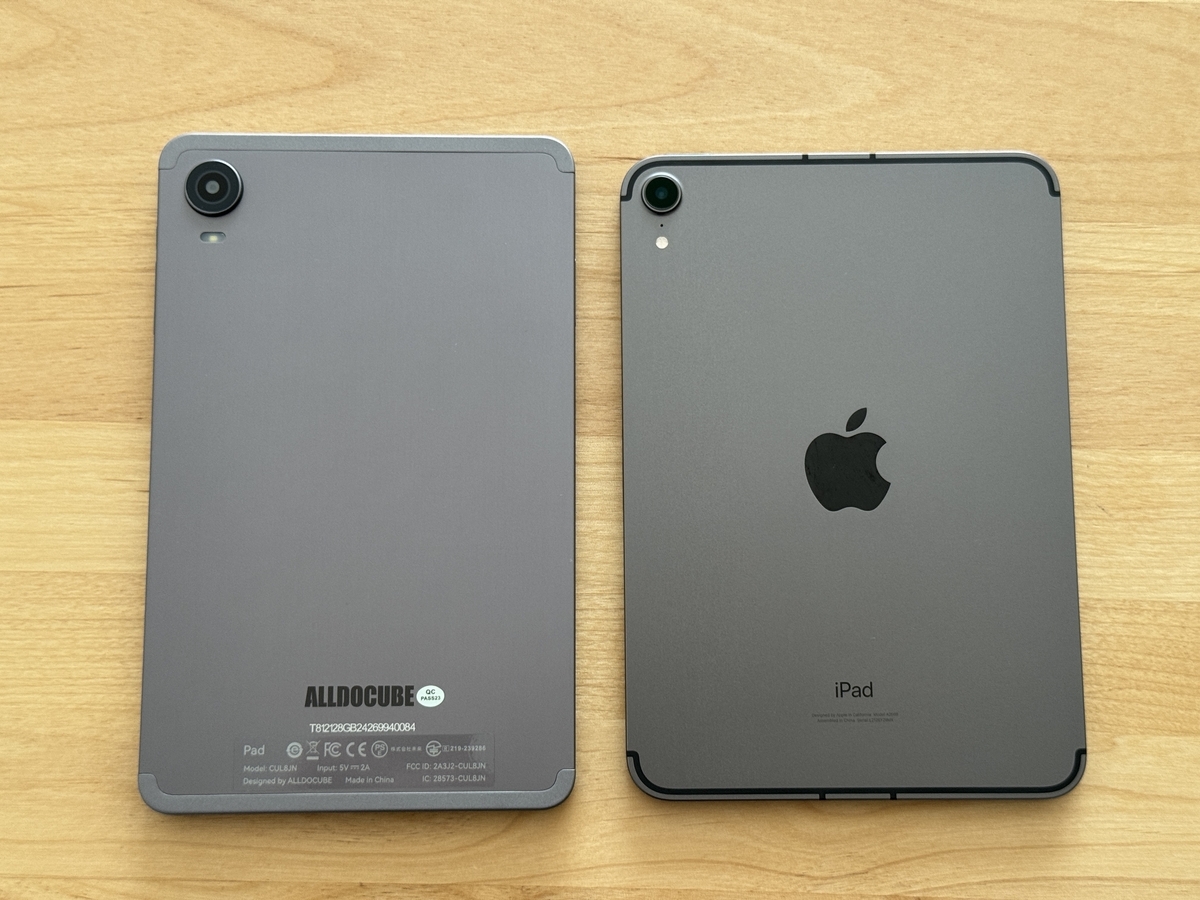 iPad mini 6購入3度目の人間によるレビュー(ALLDOCUBE iPlay 60 mini