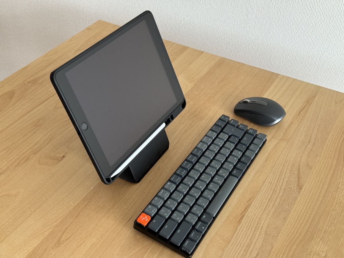 iPadで使うためにメカニカルキーボードKeychron K7を購入した話