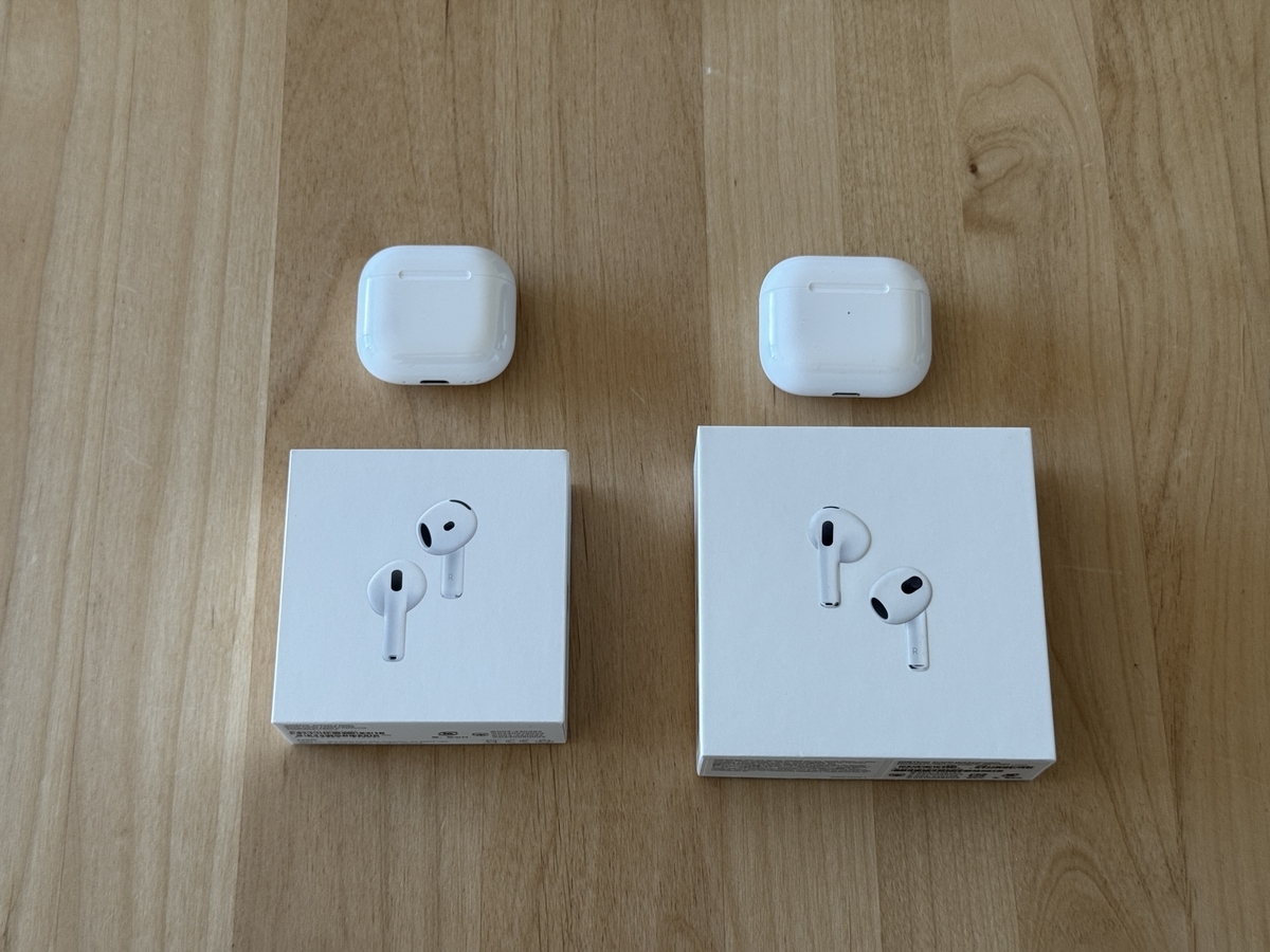 Air Pods 第4世代を購入した私が続けてAir Pods 第3世代を再購入 Air Pods 第4世代を購入した私が続けてAir Pods 第3世代を再購入