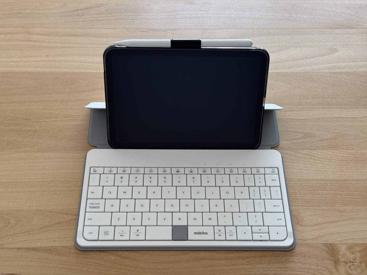 mokibo Fusion Keyboard写真多めレビュー】iPad mini(A17 Pro)と