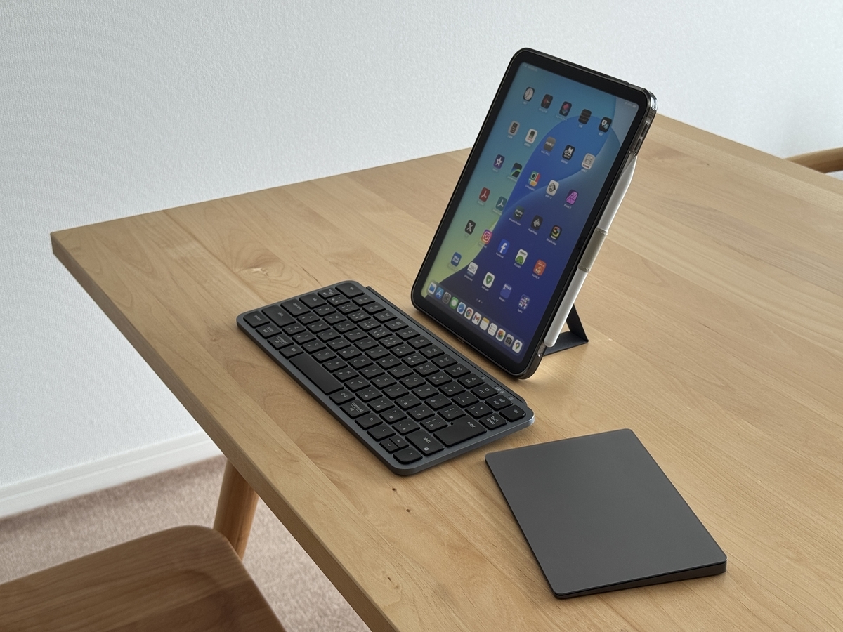 iPad (A16) & iPad mini (A17 Pro) で使うKeychron B1 Pro【薄型