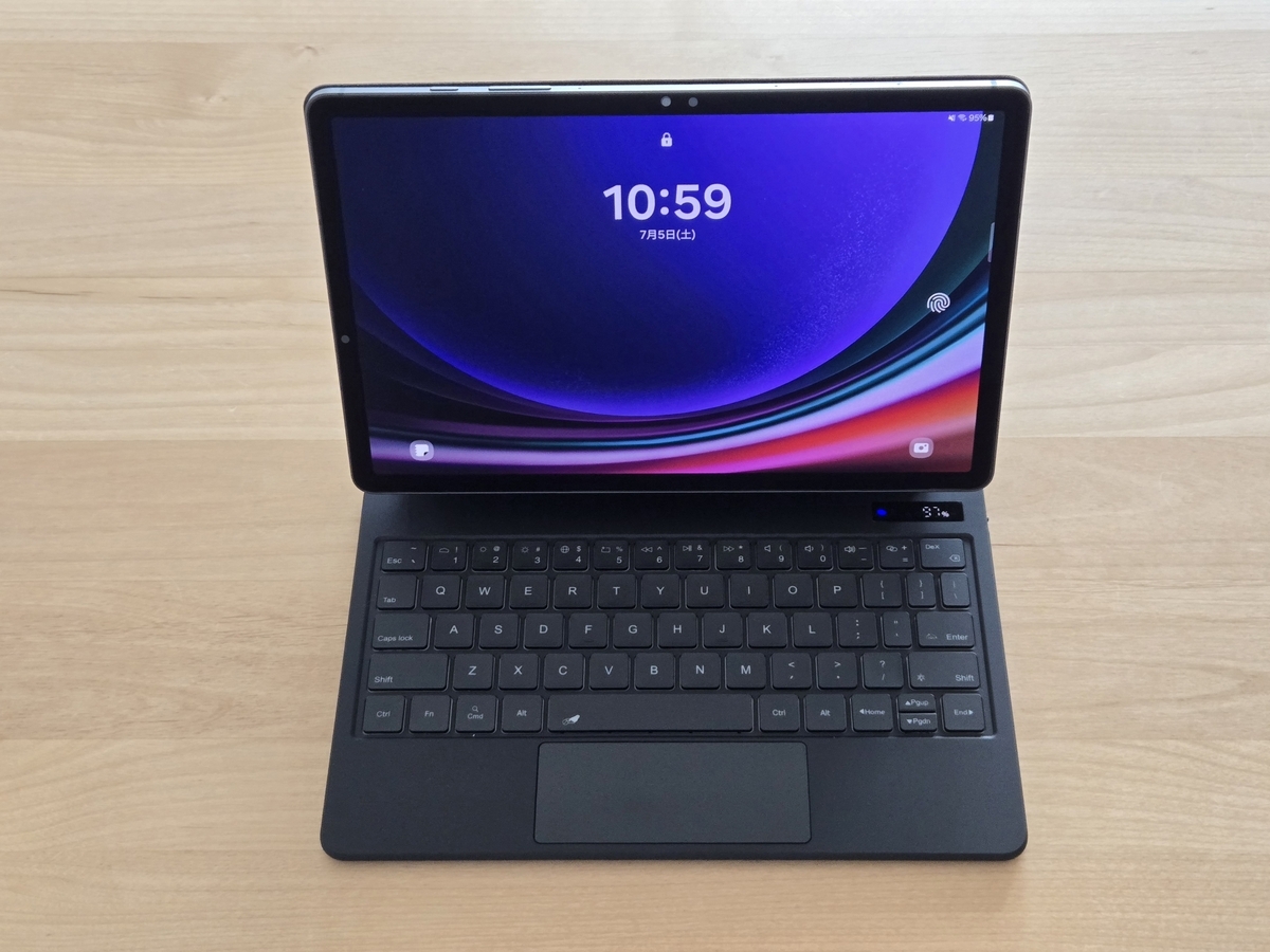 Galaxy Tab S9用GOOJODOQ製Magic Keyboardをアリエクで格安購入したら