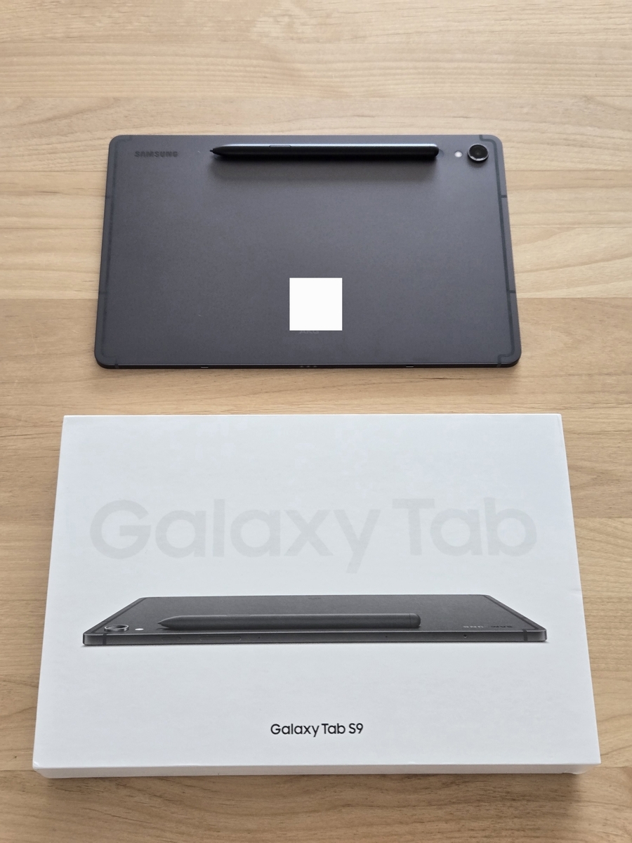 Galaxy Tab S9タブレットをアリエクセールで格安購入したので