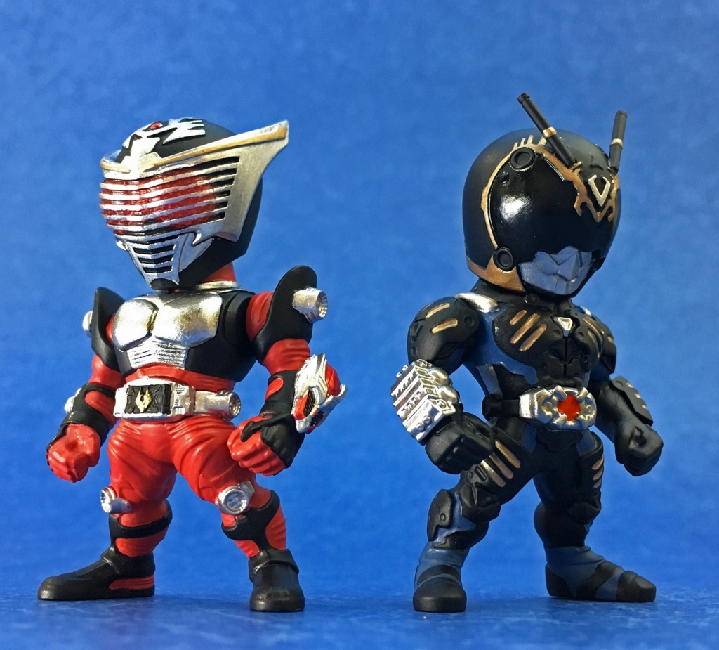 武器追加 コンバージ 仮面ライダー響鬼 4体セット 可動（食玩