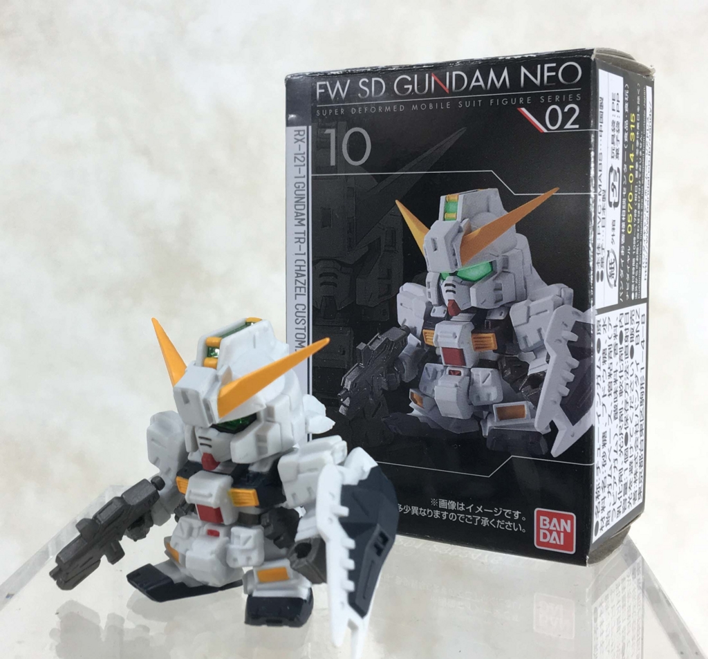 SDガンダムNEO 02 「ガンダムTR-1」2体のご紹介です