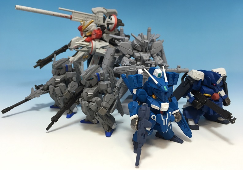 ガンダムコンバージ　3体セット　Zガンダム　 キュベレイ　百式（ハイメガ装備） ガンダムコンバージ 3体セット Zガンダム キュベレイ 百式