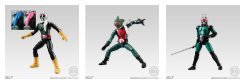 SHODO仮面ライダーVS6発売！目指せ、昭和ライダーコンプリート