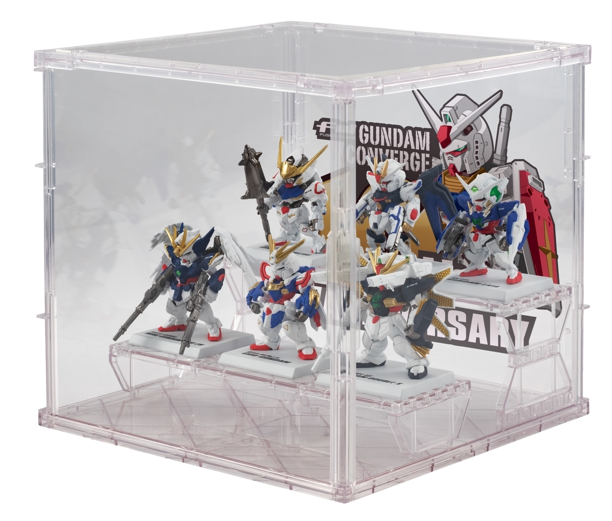ガンダムコンバージ17体コレクションセット(ディスプレイケース＋おまけ付)