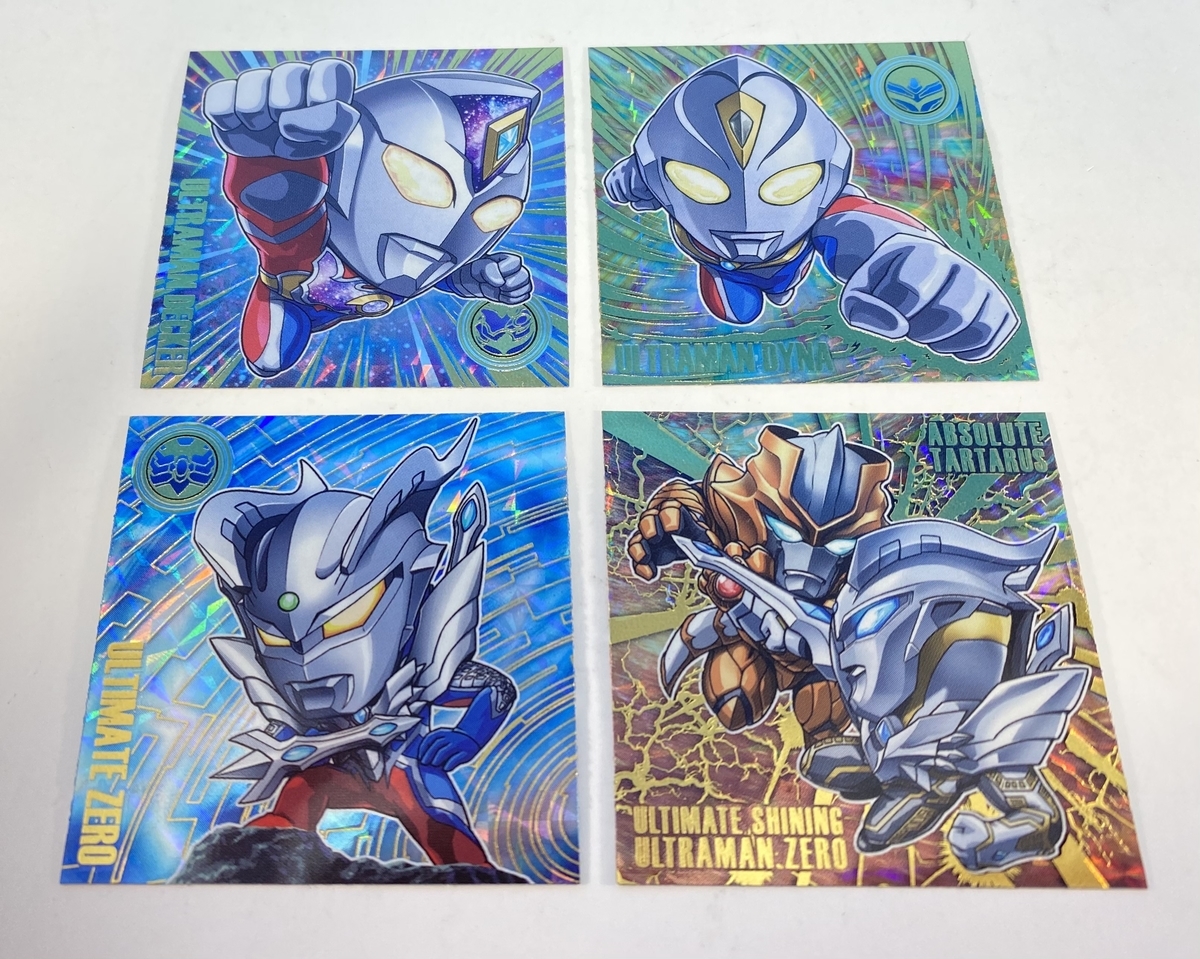 ウルトラマン ウエハース シール(ステッカー) 8枚セット ウルトラマンシールウエハース｜発売日：2022年8月8日｜バンダイ