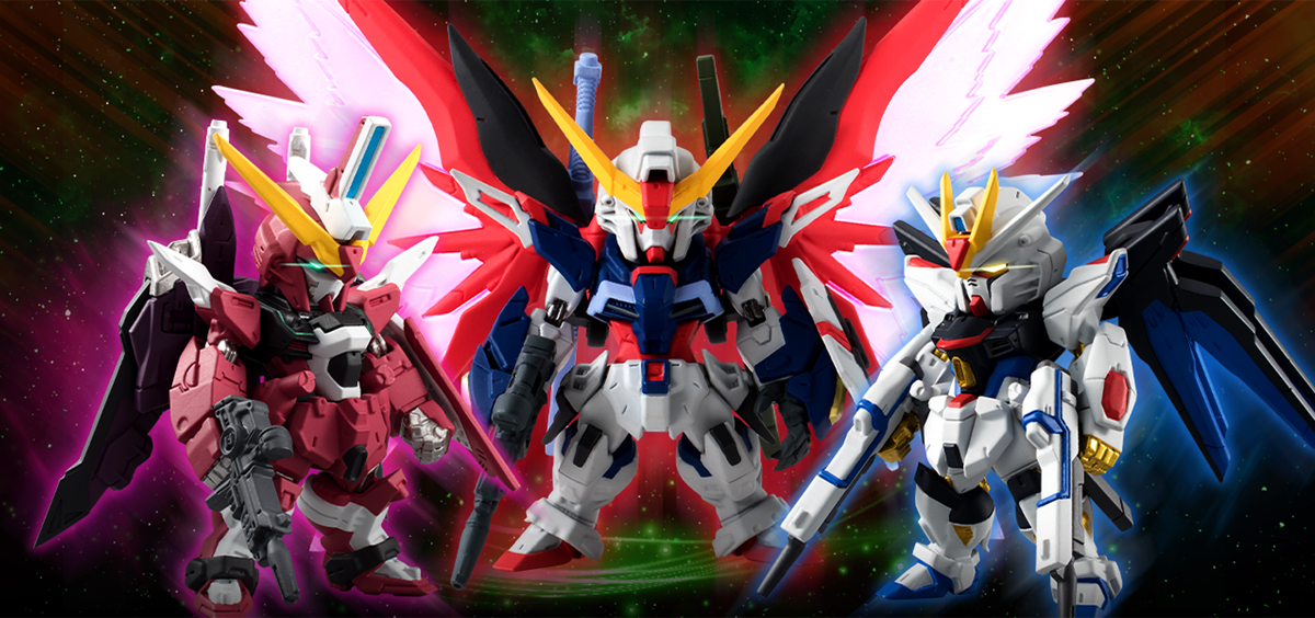 FW GUNDAM CONVERGE】劇場版公開決定！！SEED DESTINYより3機の