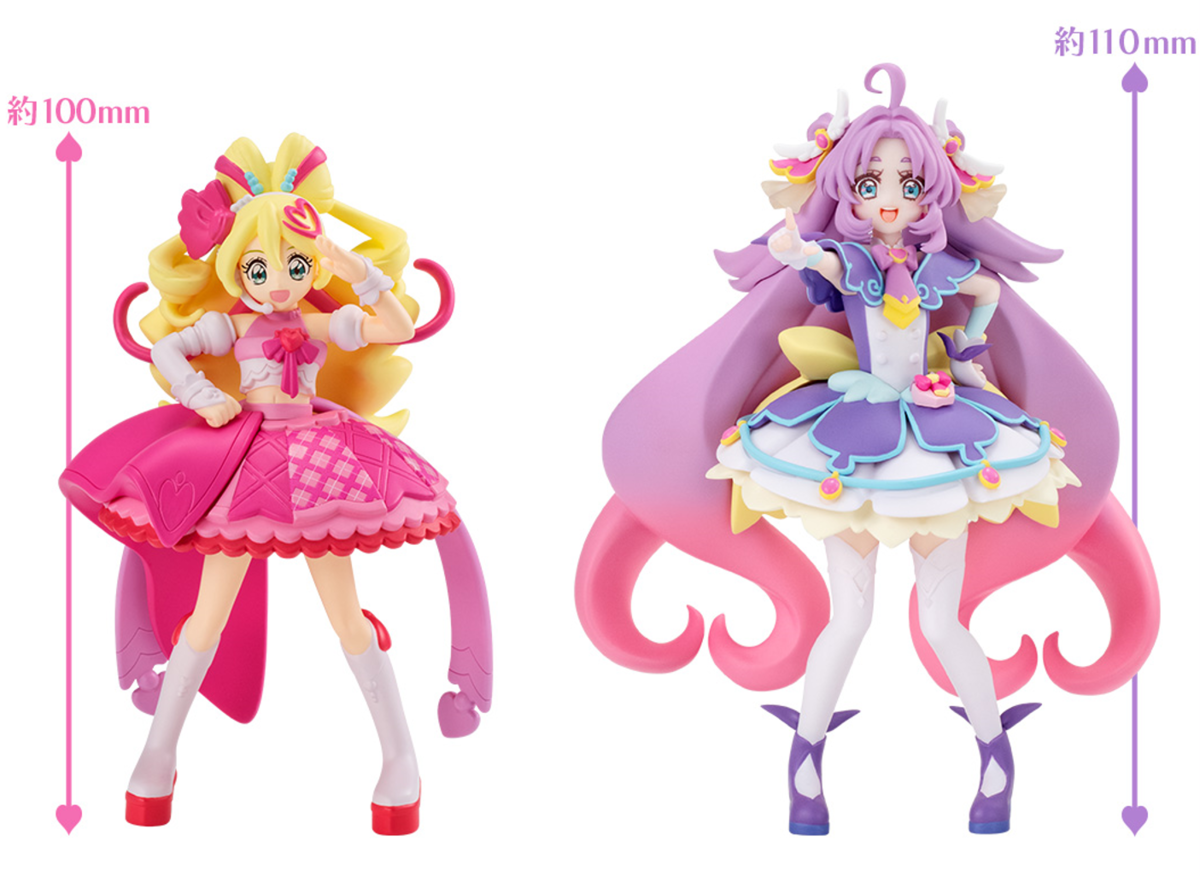 プリキュア新フィギュアシリーズ「STAR GALLERY」ご紹介 - バンダイ