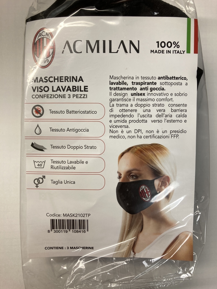 返品交換不可 Acミラン マスク チーム公式グッズ エンブレム Mssc Com Mx 返品交換不可 Acミラン マスク チーム公式グッズ エンブレム Mssc Com Mx